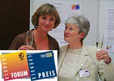 Meine Mutter und ich. Die Presse schrieb: „ … Die mit hochkarätigen Touristikern besetzte Jury hatte erneut die Qual der Wahl: Mit „Aswan Individual“, „Agent4Rent“ und „FarWell Reisen“ waren drei weitere viel versprechende Konzepte im Rennen der letzten Sechs. …” Quelle: www.adlershof.de/news/zweiter-dreifach-einfach/